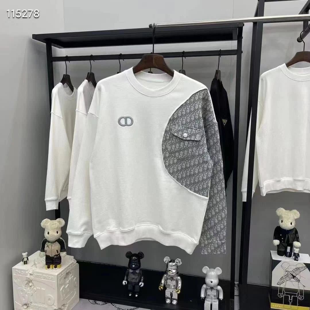 Dior Polo Shirt CD Logo — 热门卫衣-白