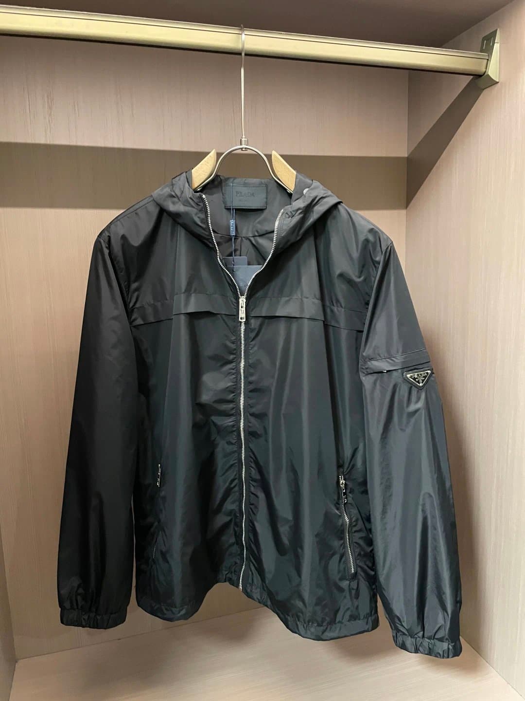 Burberry Quilted Jacket Check Trim — 2