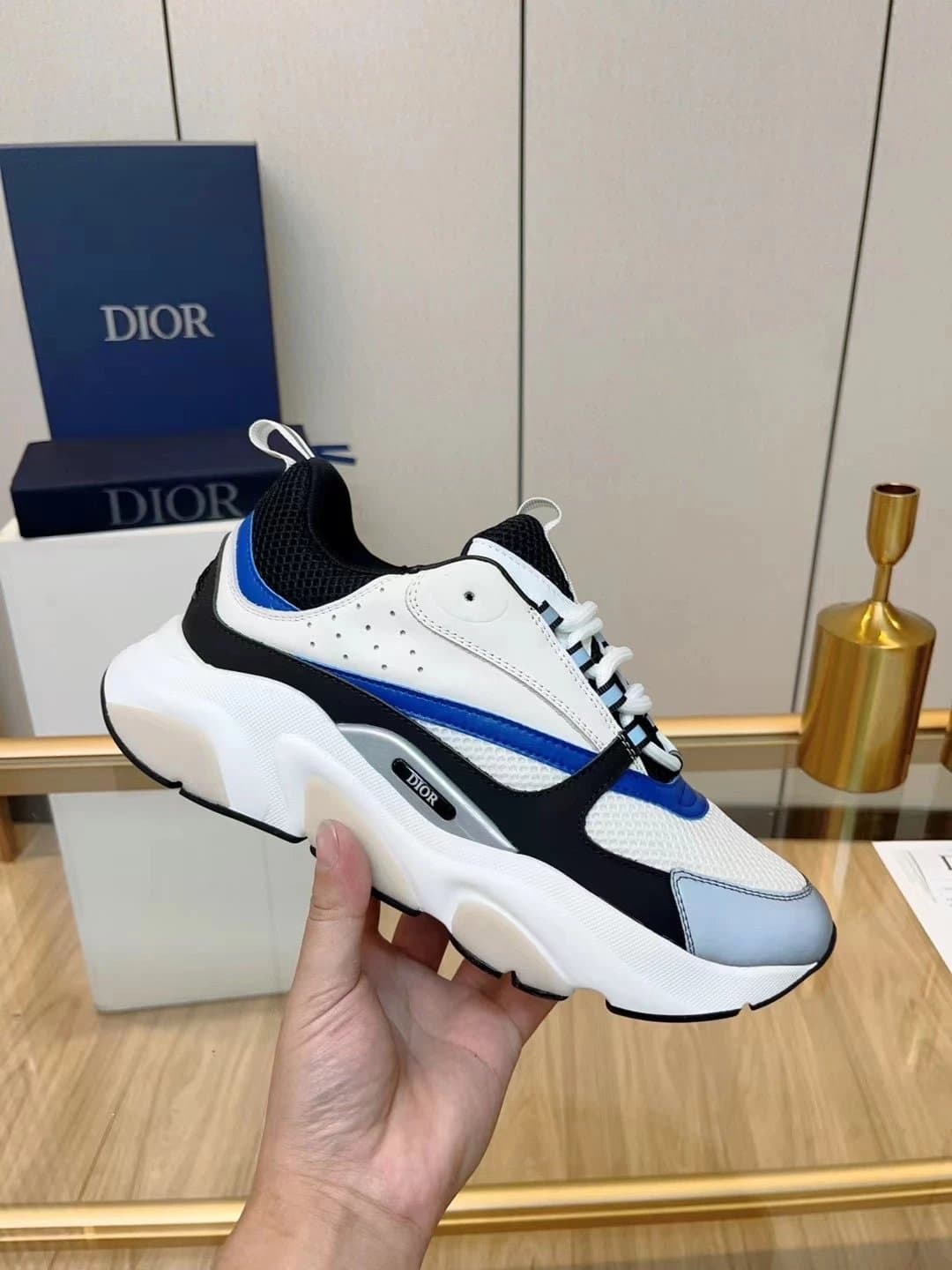Dior B22 White Grey Blue — 9