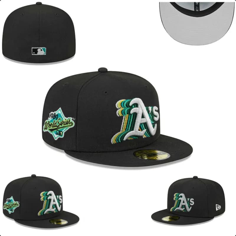 New Era × MLB 59FIFTY Fitted Cap 1990 World Series Oakland Athletics