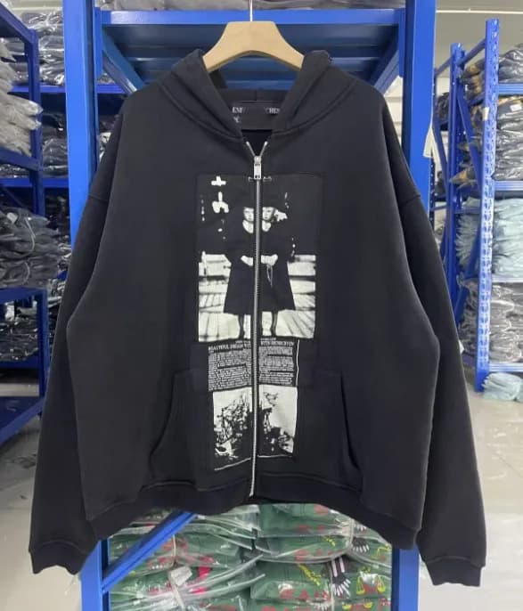 Levi's Trucker Jacket Distressed Wash — Model 3588 washed black