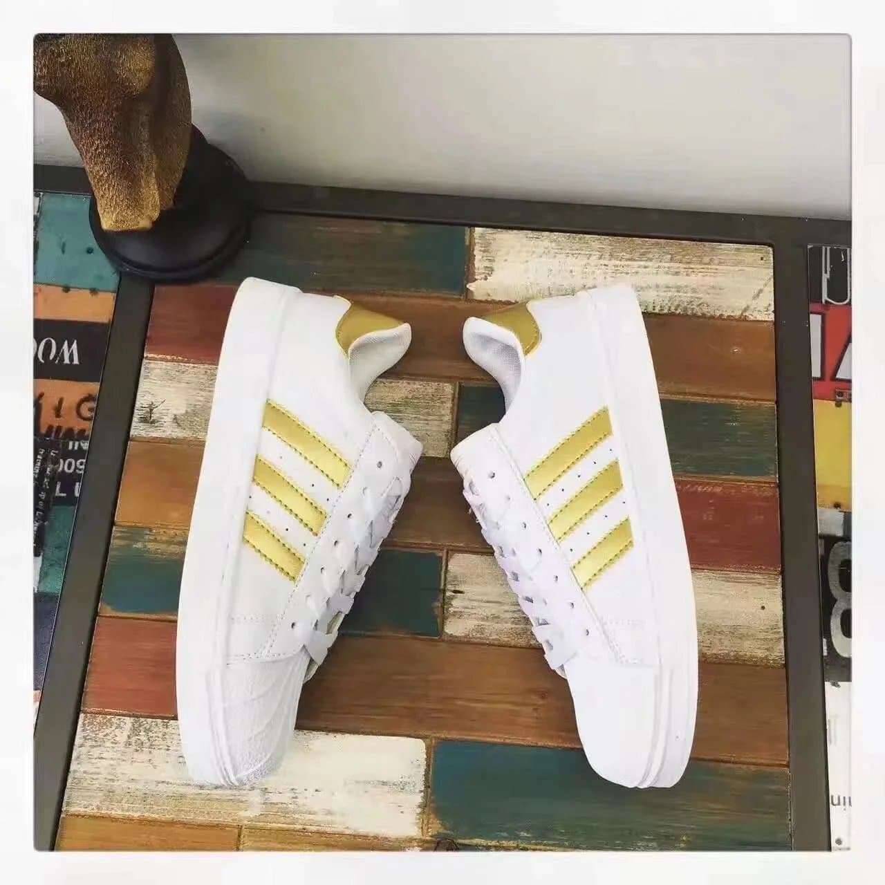 Adidas Superstar Pink — 白金