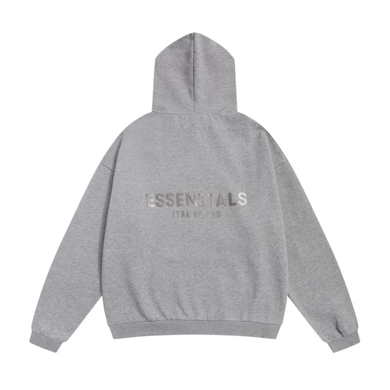 Fear of God Essentials Hooded Sweatshirt Reflective Logo
