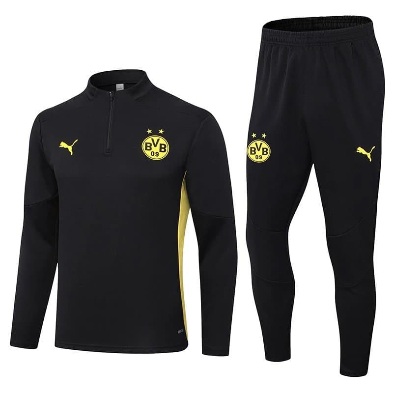 Puma BVB Training Set Black Yellow