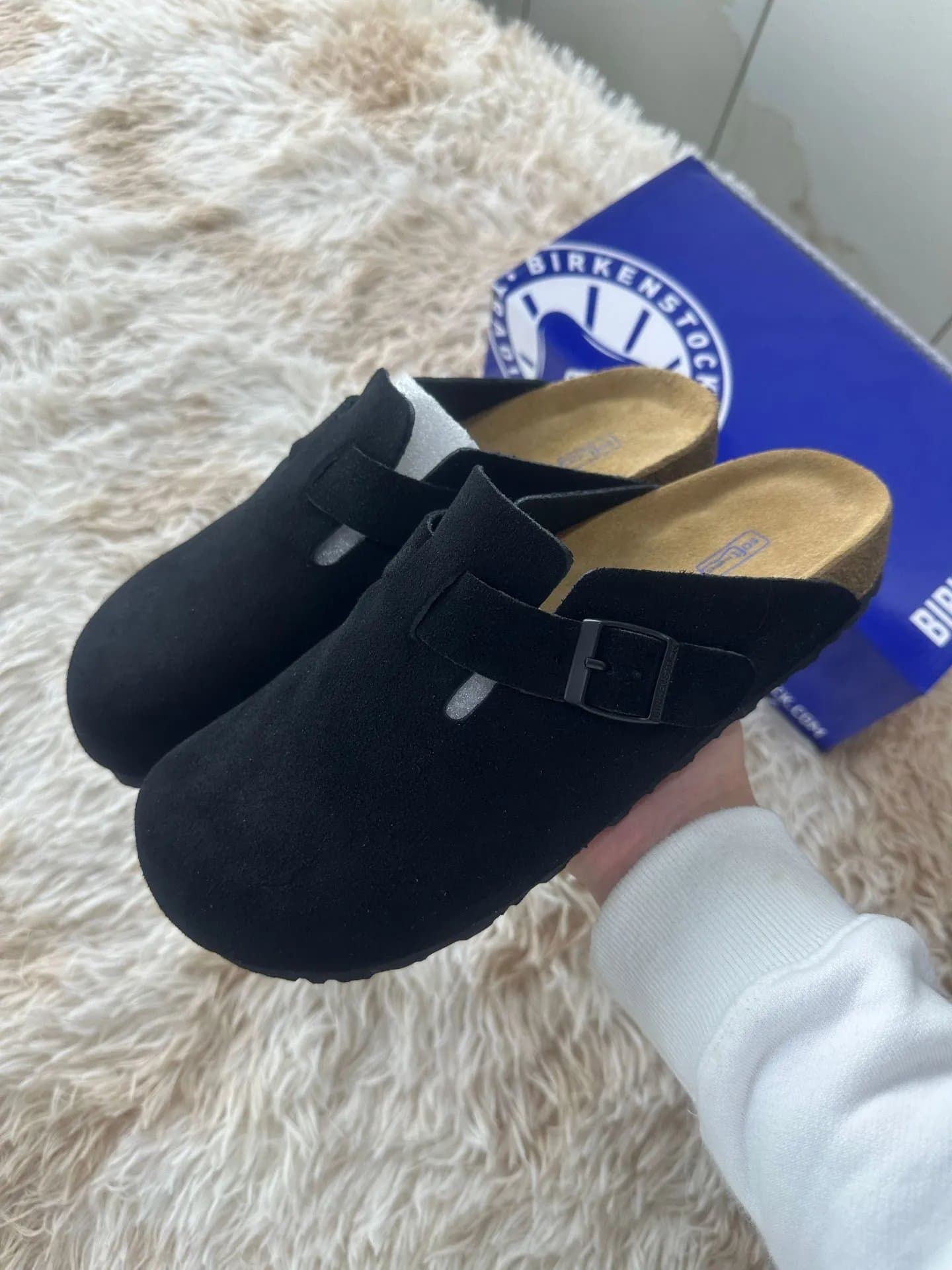 Birkenstock Boston Clog Suede