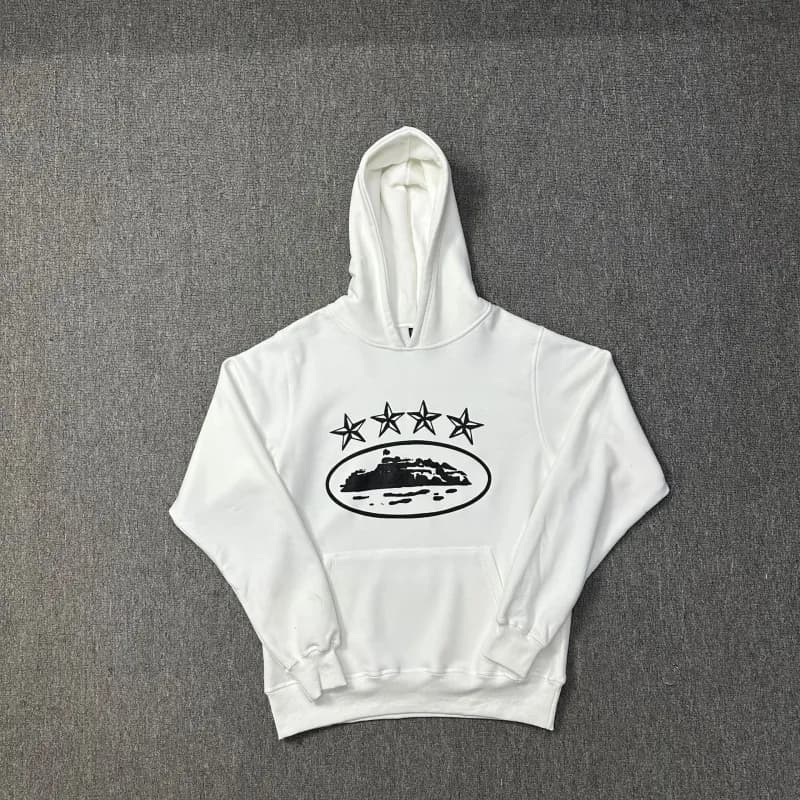 Palace Hoodie Five Star Yacht — 917白色