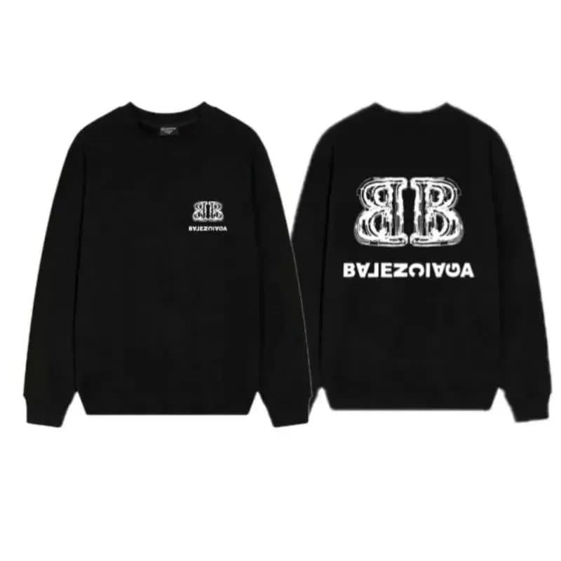 Balenciaga Long-Sleeve Tee Logo Print — 7