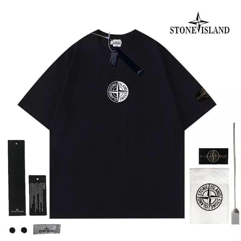 Stone Island T-Shirt Compass Logo Patch — 15