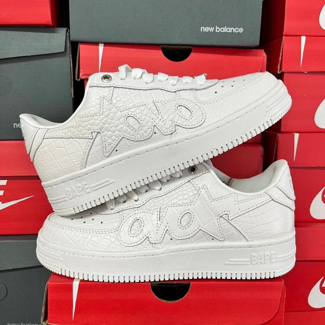 Bape Sta Batman — 白压纹