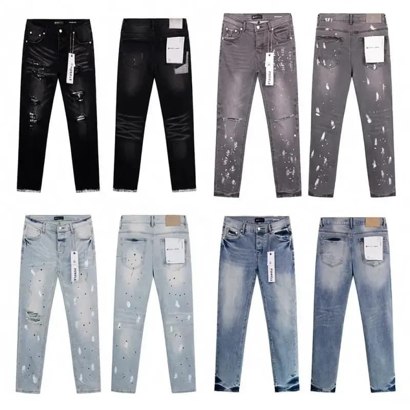 Amiri Denim Shorts Paint Splatter — 8225洗水黑