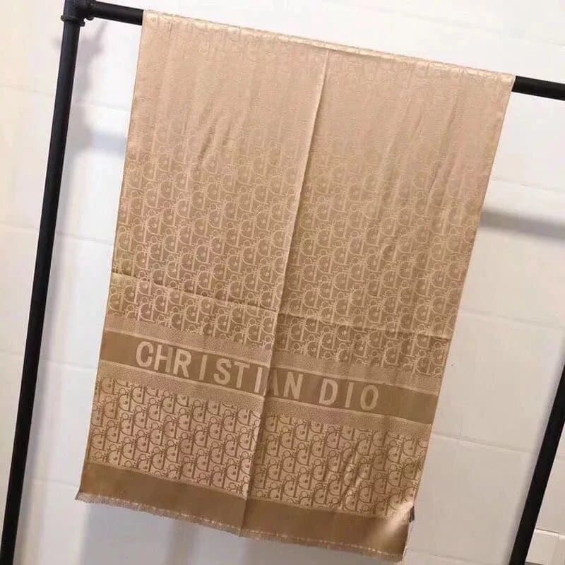 Dior Oblique Scarf Beige Monogram