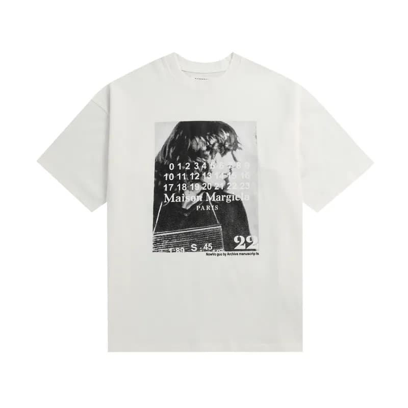 Comme des Garçons T-Shirt Four Stitches — 白色35