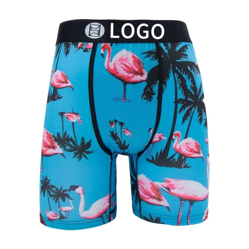 BAPE Boxer Briefs Flamingo Palm Print