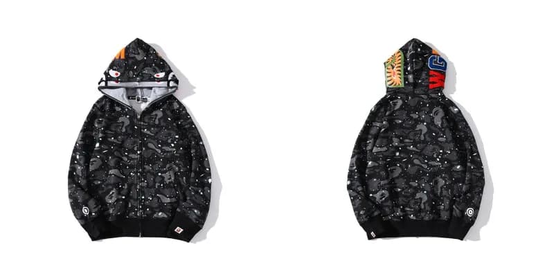 BAPE Shark Hoodie Camouflage — 78