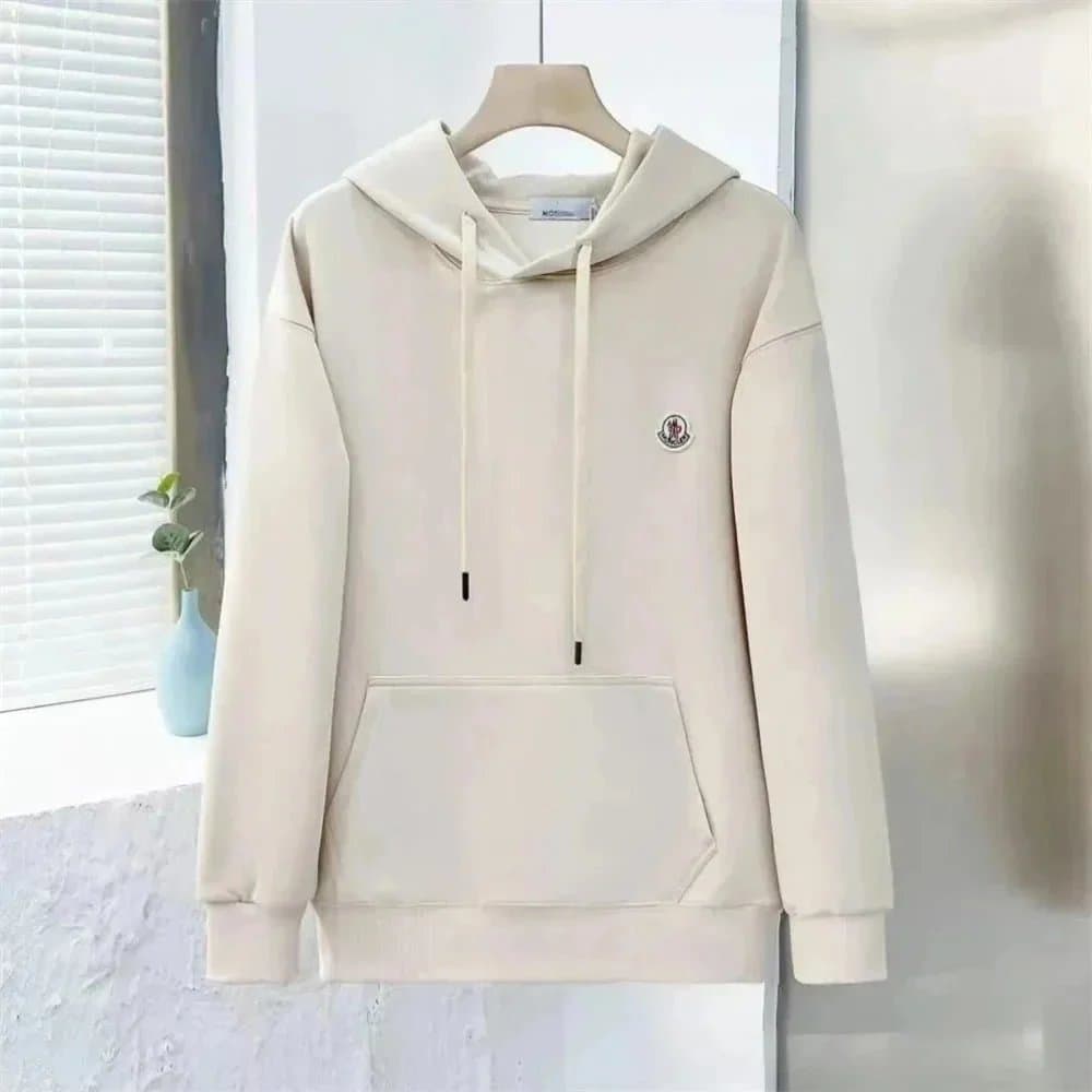 Moncler Hooded Sweatshirt Logo Patch