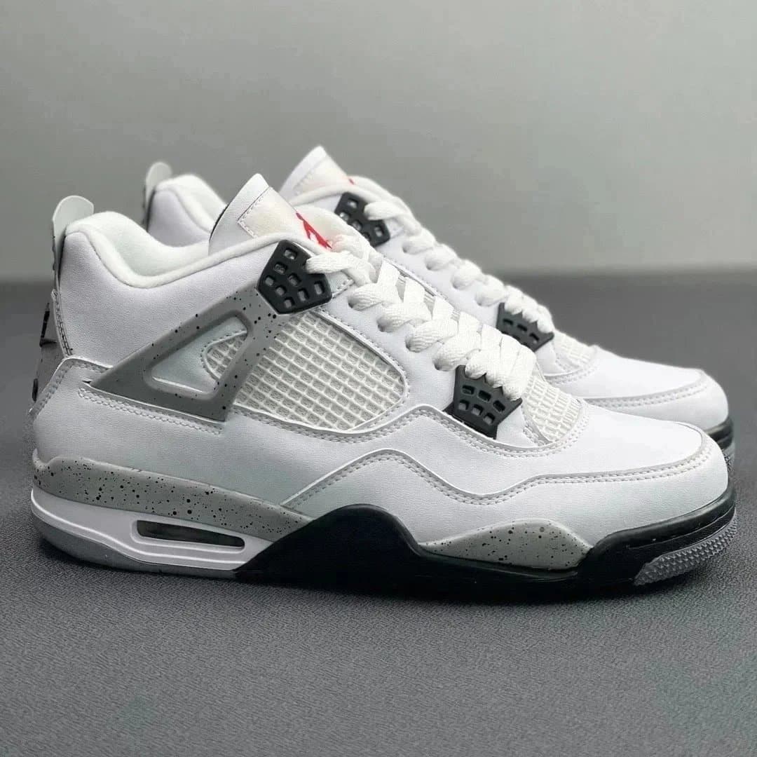 Air Jordan 4 White Cement