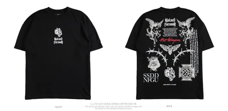 Broken Planet Graphic Tee No Weapon Print