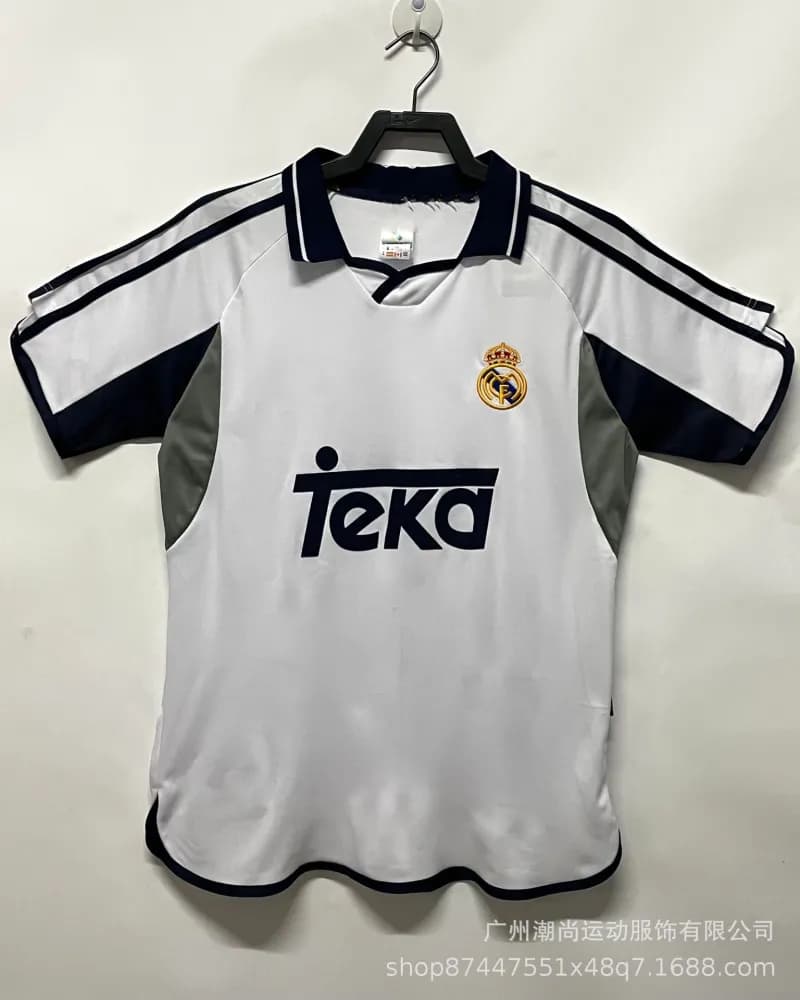 Adidas Real Madrid Away Jersey Pixel Camo — 2000-01皇马主场