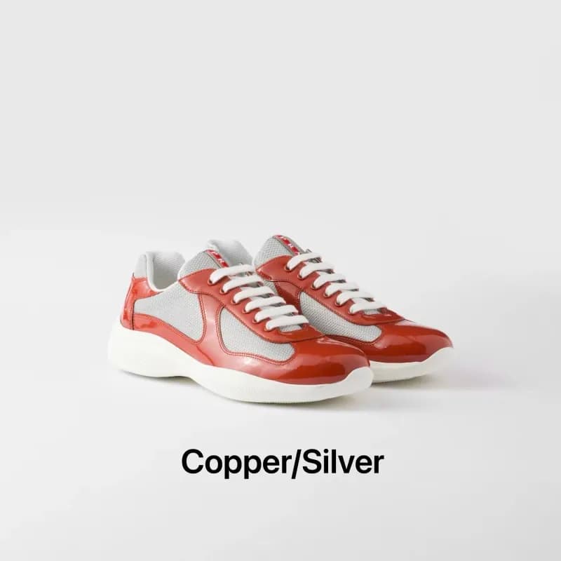 Prada Linea Rossa Tangerine/Silver — G861