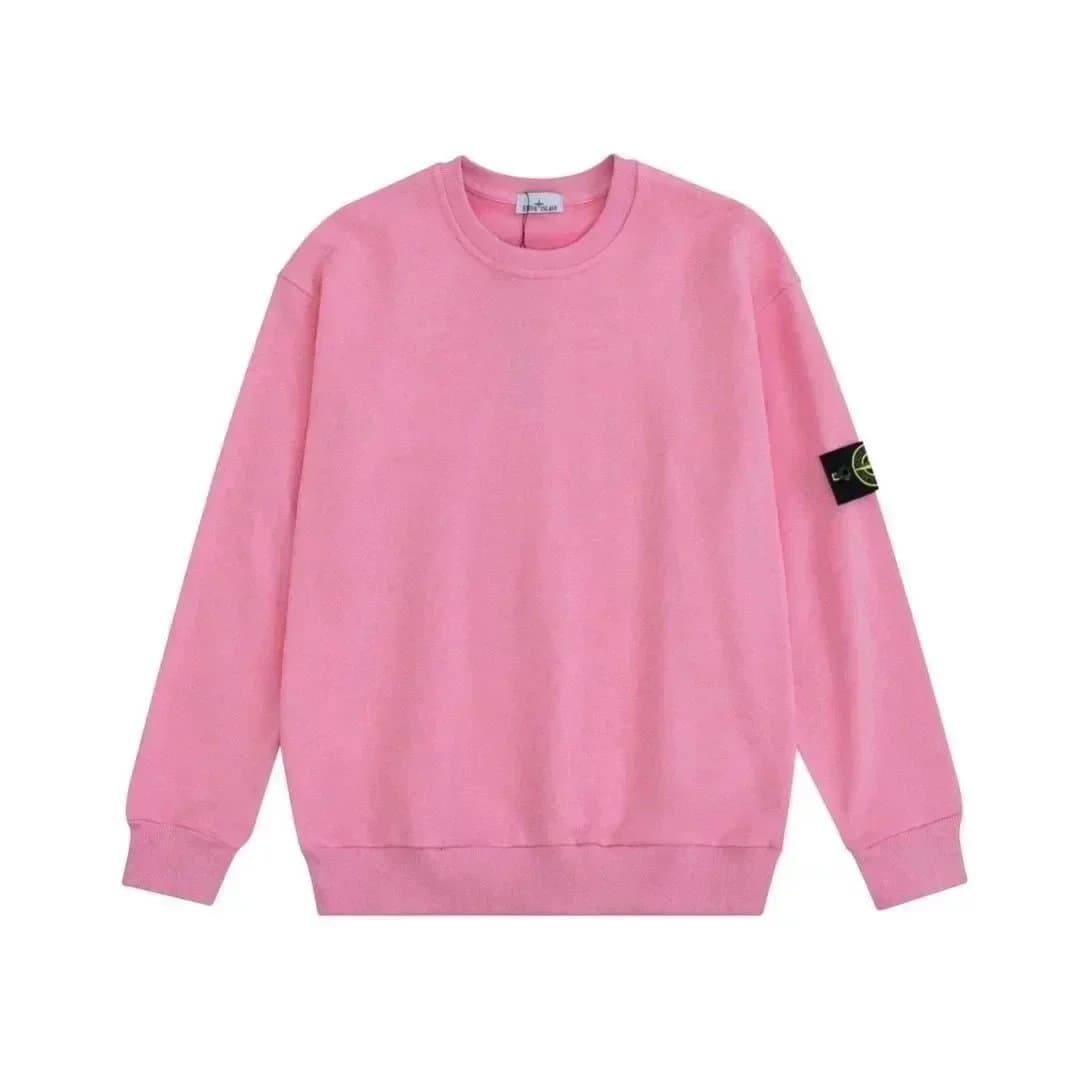Stone Island Zip-Up Hoodie Solid Purple — 16