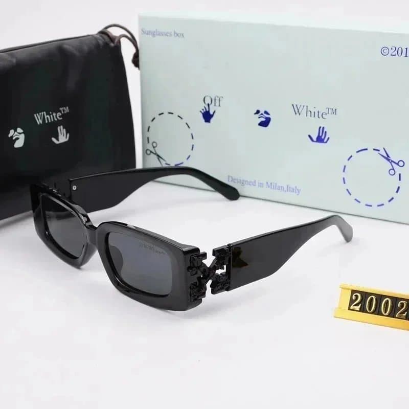 Off-White Square Sunglasses Industrial Bolt Detail