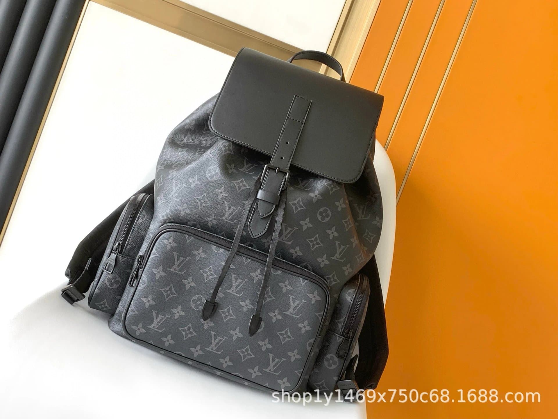 Louis Vuitton Monogram Eclipse Backpack Tonal Monogram