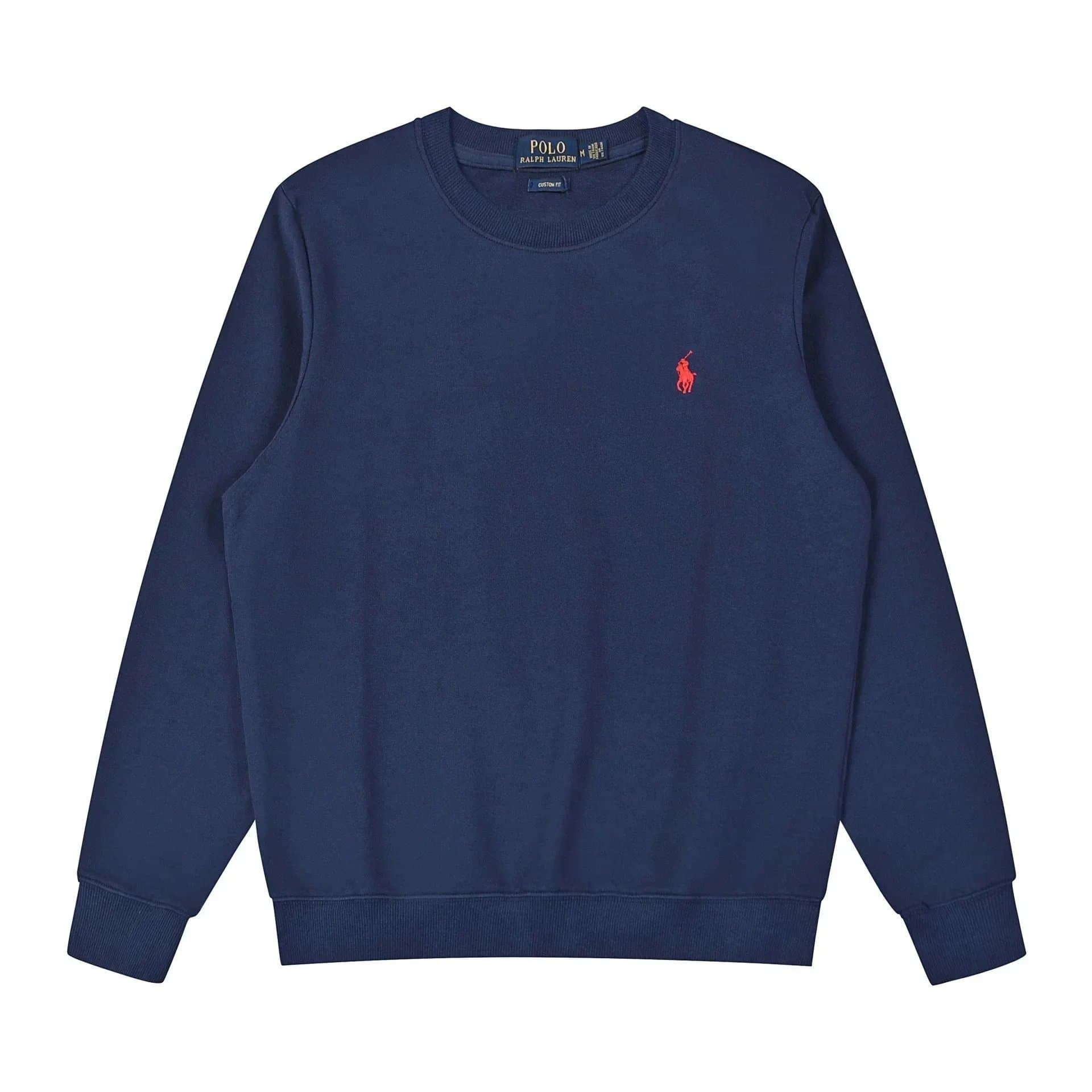Polo Ralph Lauren Crewneck Sweatshirt Heather Grey — ALBB-04
