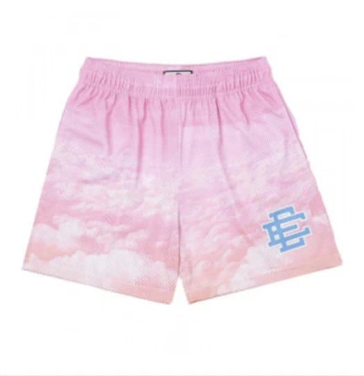 Fear of God Essentials Mesh Shorts Bone Logo — ODK-YHG56