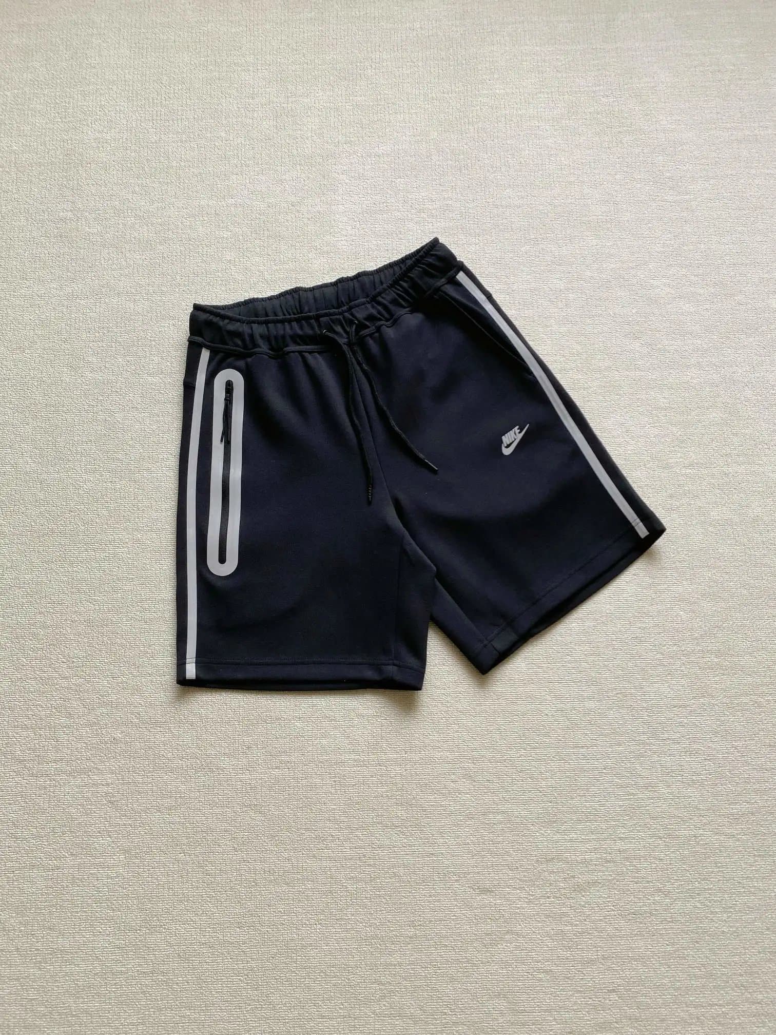 Nike Tech Fleece Shorts Olive — Nik-07-02