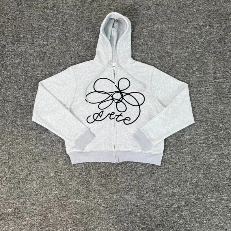Anti Social Social Club Graphic Tee AW 2024 Blooming Ideas — 301灰色（卫衣）