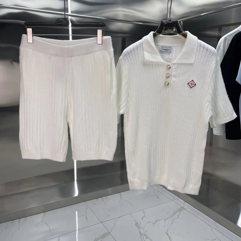 Balenciaga Knit Set Zigzag Chevron — 225-04