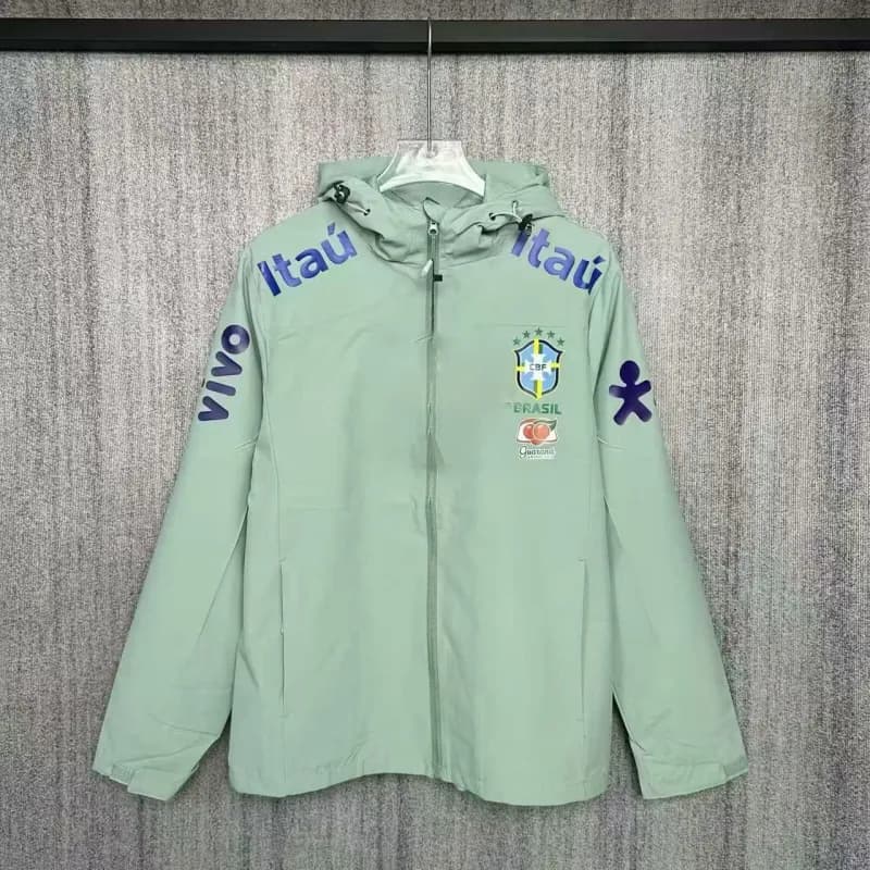 Nike Brazil National Team Windbreaker Itaú Sponsor Edition