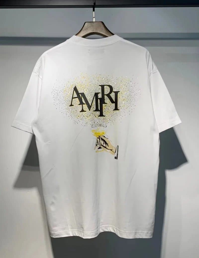 Amiri Graphic Tee Splatter Print — 23