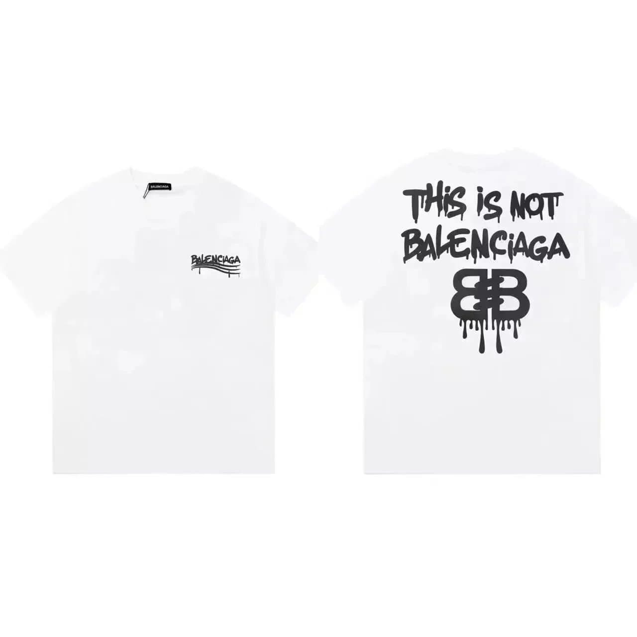 Graphic T-Shirt This Is Not Balenciaga