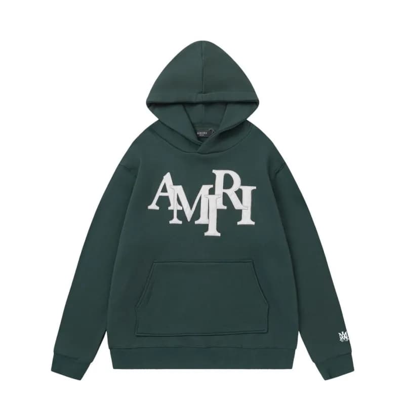Amiri Crewneck Sweatshirt Embroidered Logo — S118