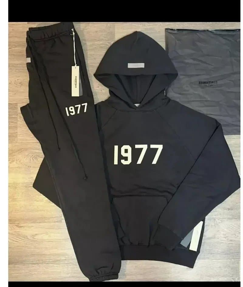 Fear of God Essentials Hoodie and Joggers Set 1977