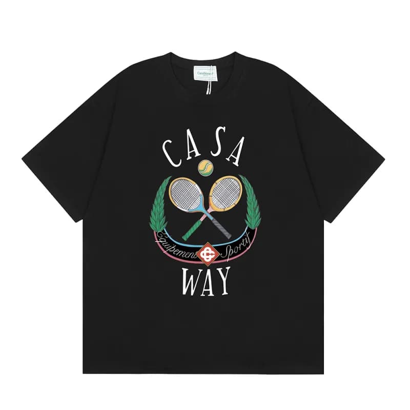 Casablanca Casa Way Tee Tennis Graphic