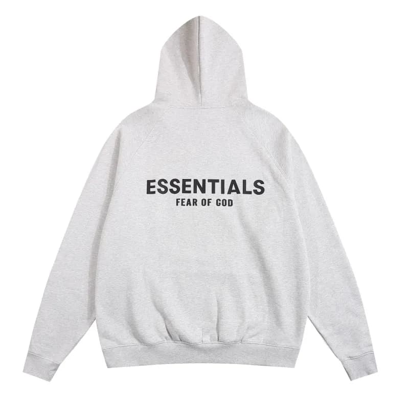 Fear of God Essentials Hooded Sweatshirt Essentials Logo Back