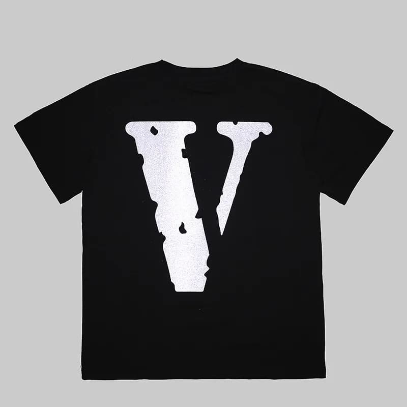 Versace × Off-White T-Shirt Good Intentions — 反光 黑