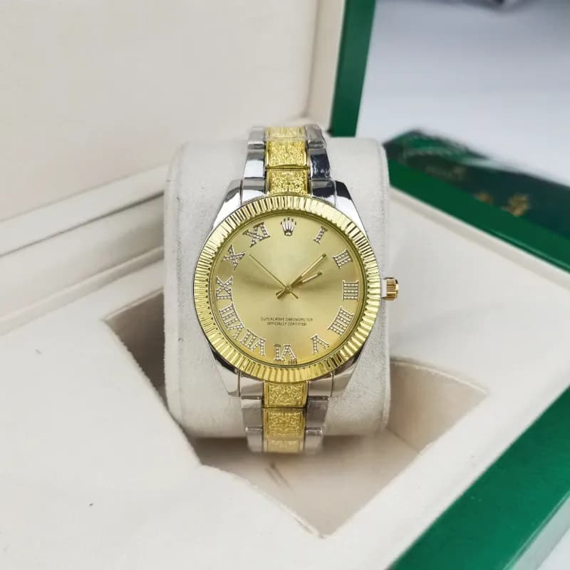 Rolex Datejust Two-Tone Diamond Roman Numeral
