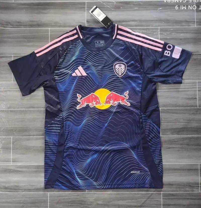 Adidas Leeds United Third Jersey 2023-24 Wave Print