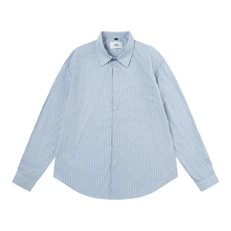 Amiri Button-Up Shirt Heart Logo — A20