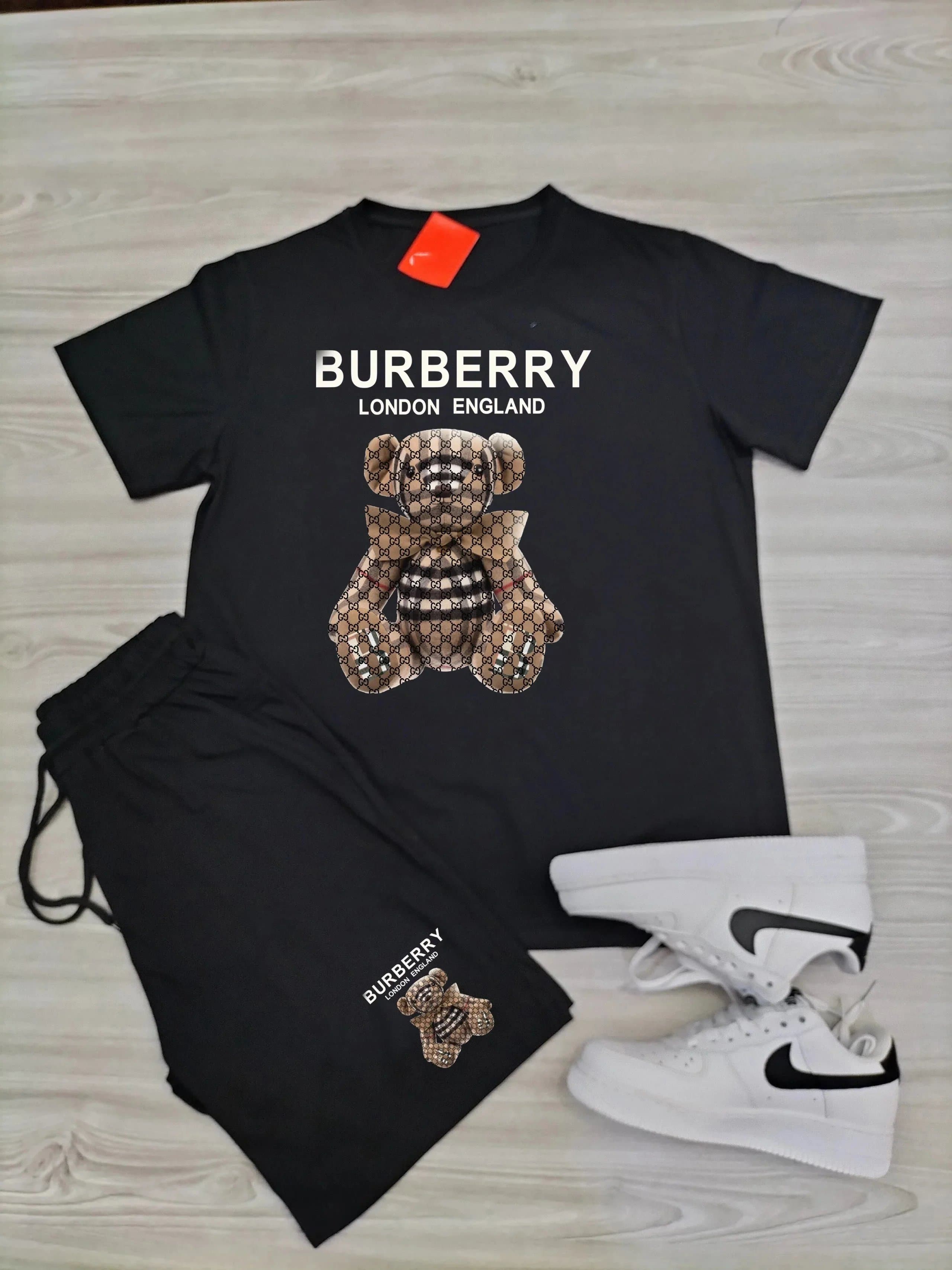 Vans Logo Tee & Shorts Set Classic Logo — 1305007FZCJ