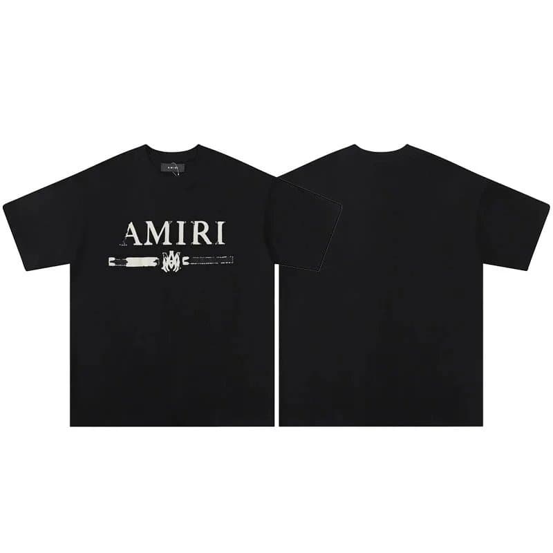 Amiri Drip Logo Tee Multi-Drip — 4
