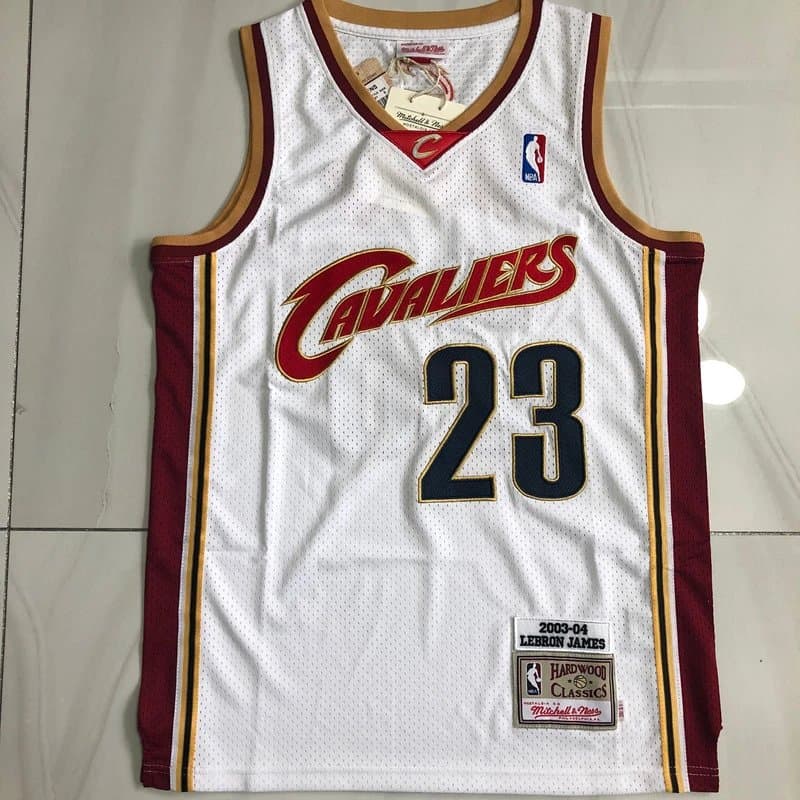 NBA × Mitchell & Ness Cleveland Cavaliers Jersey 2003-04 LeBron James Hardwood Classics