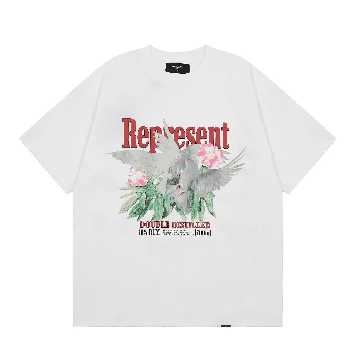 Represent Graphic Tee Three Dobermans — 白色【白鸽】