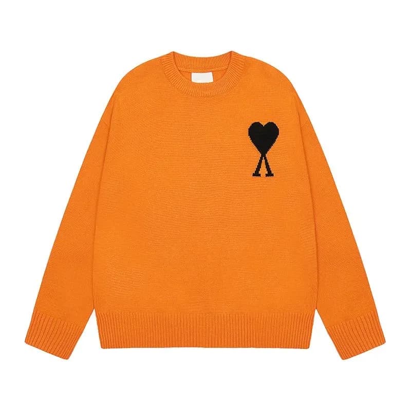 Amiri Knit Sweater Heart Logo