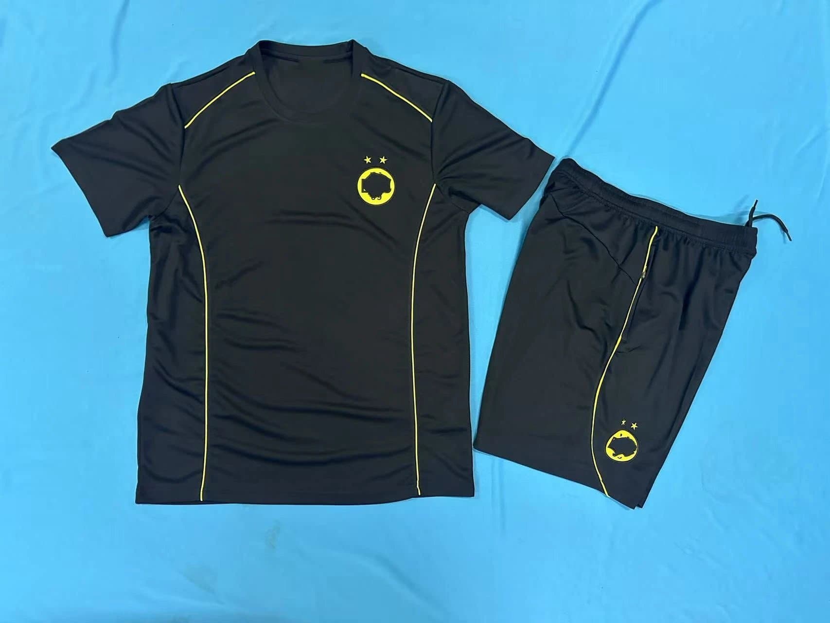 Adidas Sport Set Black with Yellow Accents