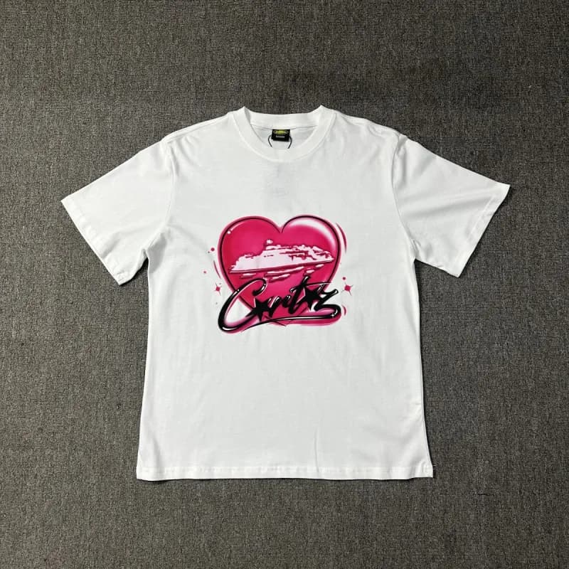 Gallery Dept. Graphic Tee Island Print — 3215 (white)