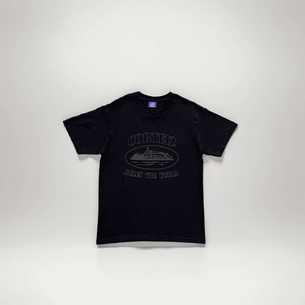 Graphic Tee Corteiz Rules The World